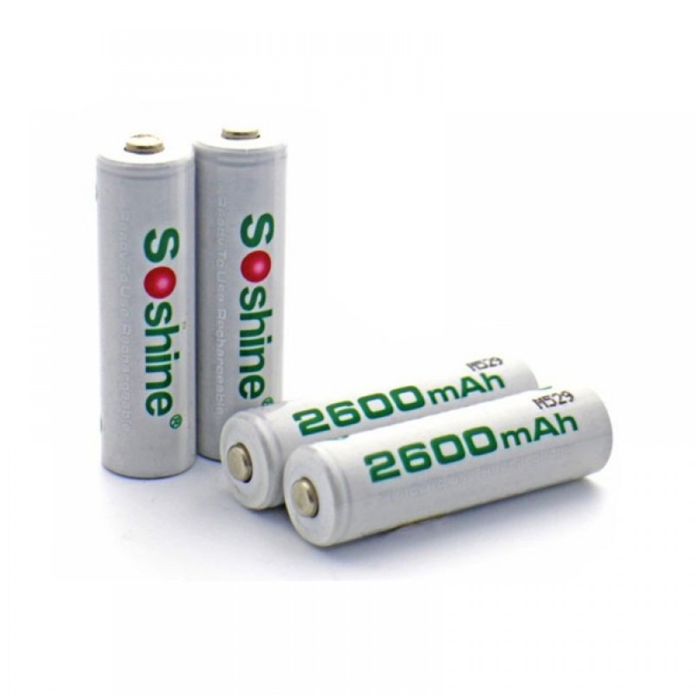Акумулятор Soshine AA 2600mAh