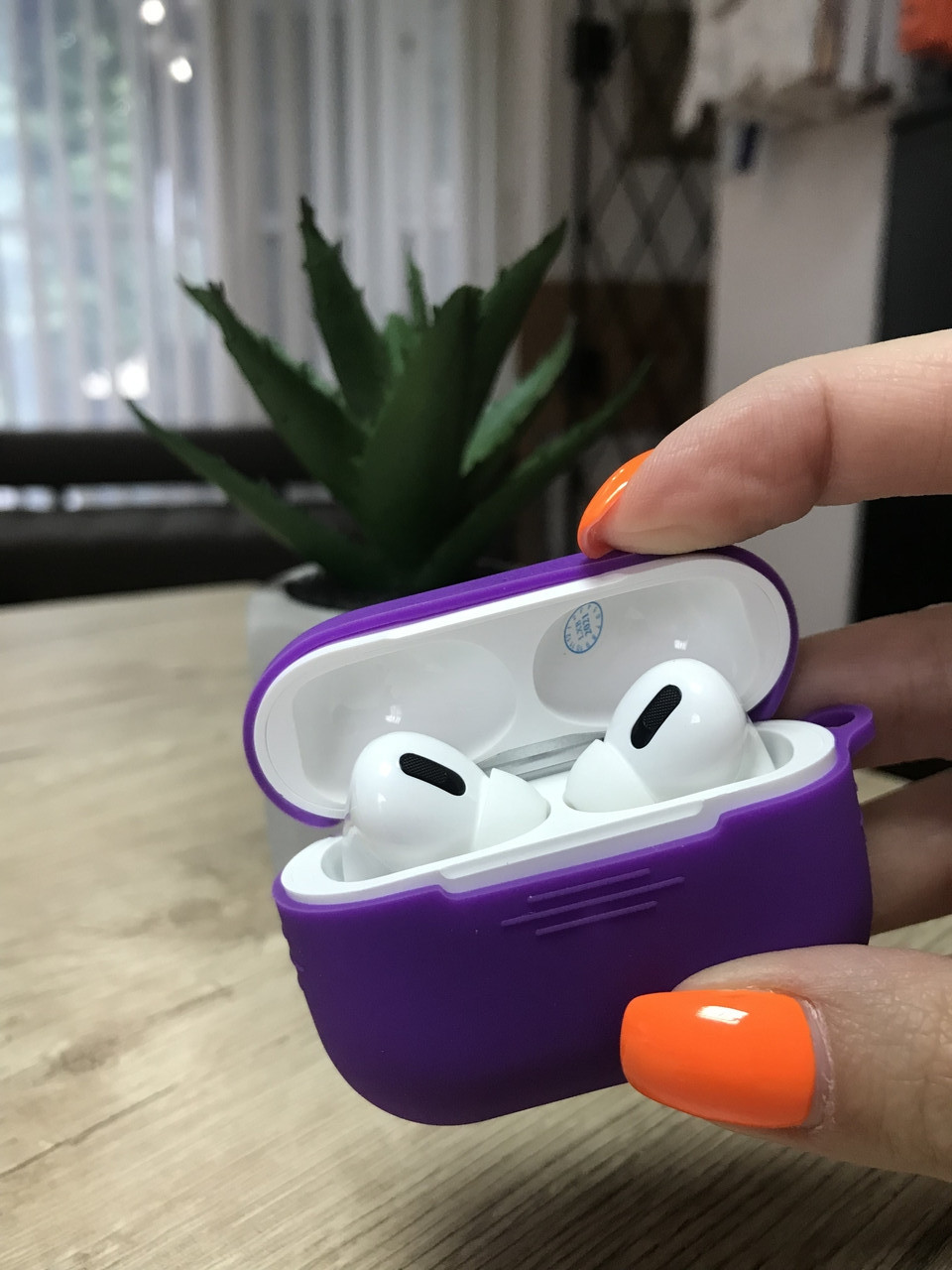 Чохол для навушників Air Pods Pro Фіолетовий