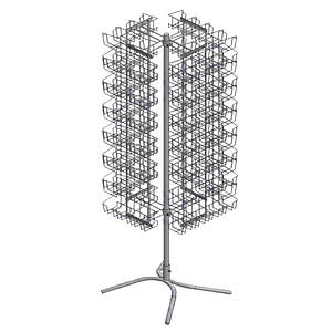 Стійка під насіння комбінована (98 кишень), біла