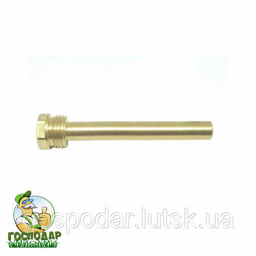 Купить Футляр (колба 8мм) латунный для погружного термометра или ...