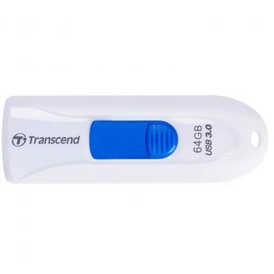 USB флеш накопичувач 64GB Transcend JetFlash 790 USB3.0 (TS64GJF790W), фото 1