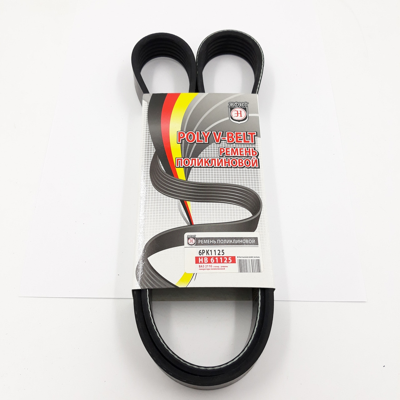 Ремінь приводу генератора 6РК1125 ВАЗ 2110 з ГУР (ID#1649018808), цена ...
