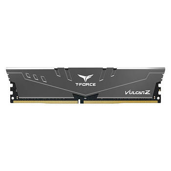 Модуль пам`яті 8GB DDR IV PC4-25600 (3200MHz) Team T-Force Vulcan Z Gray (TLZGD48G3200HC16C01)