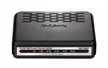 Комутатор D-link DGS-1005A 5-PORT Gigabit