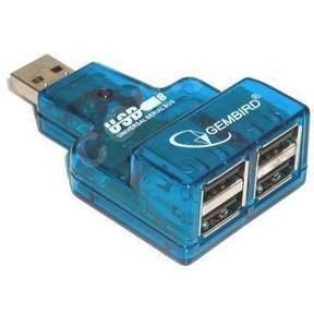 Комутатор Hub USB 4port Lapara (LA-SLED4) USB 2.0 з вимикачами ON/OFF