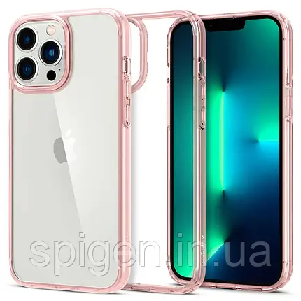 Чохол Spigen для iPhone 13 Pro Max - Hybrid Ultra, Crystal Rose, фото 1