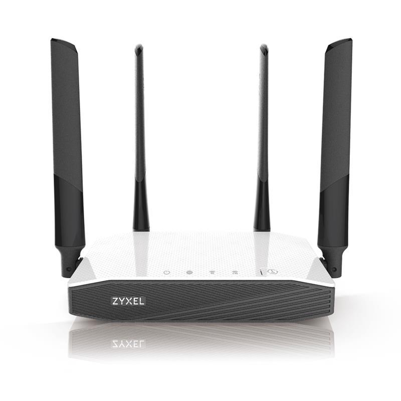 Маршрутизатор ZyXEL NBG6604 (NBG6604-EU0101F) (AC1200, 1xFE WAN, 4xFE LAN, Router/AP, 4 антени)