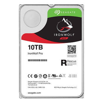 Накопичувач Seagate 10TB 7200 SATA III 256MB (ST10000NE0008) IronWolf Pro