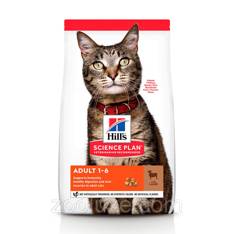 Hill's Adult Lamb 300 г - корм для дорослих котів з ягням