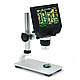 Мікроскоп цифровий з 4.3 РК на штативі, 1050мАг, MicroSD, 3.6Мп, 1-600X, фото 3