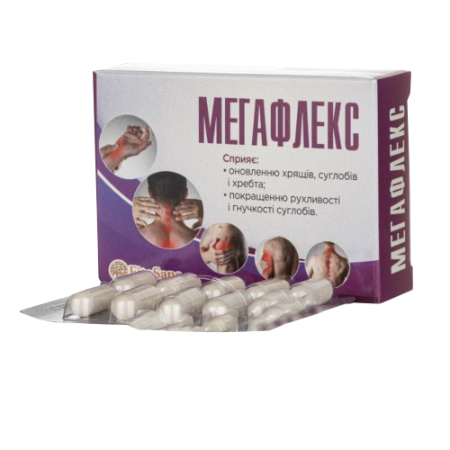 Мегафлекс(капсулы для суставов) №20, FitoSana, при артрите, артрозе ...