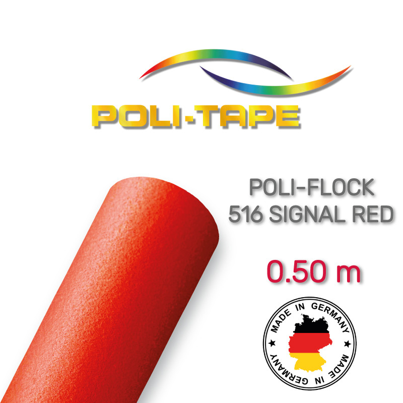 Poli-Flock 516 Signal Red