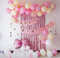 Фотозона з кульок Маленька Леді | Для дівчинки