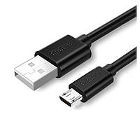 Кабель зарядный Choetech Micro USB Fast Charging 2.1A 0.5 м Black (SMT0010-BK)