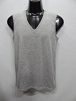 Мужская трикотажная футболка безрукавка GU р.48 117MФ (только в указанном размере, только 1 шт)