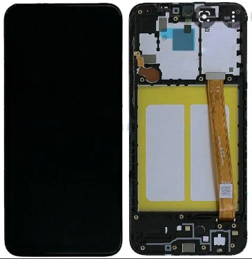 Дисплей Samsung SM-A202F Galaxy A20e (2019) з сенсорним склом в рамці (Чорний) INCELL