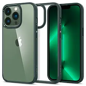 Чехол Spigen для iPhone 13 Pro (6.1) - Ultra Hybrid, Midnight Green