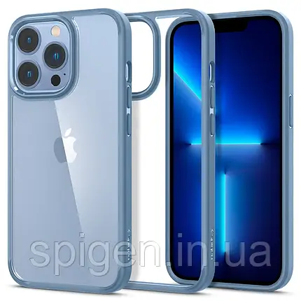 Чехол Spigen для iPhone 13 Pro (6.1) - Ultra Hybrid, Sierra Blue, фото 1
