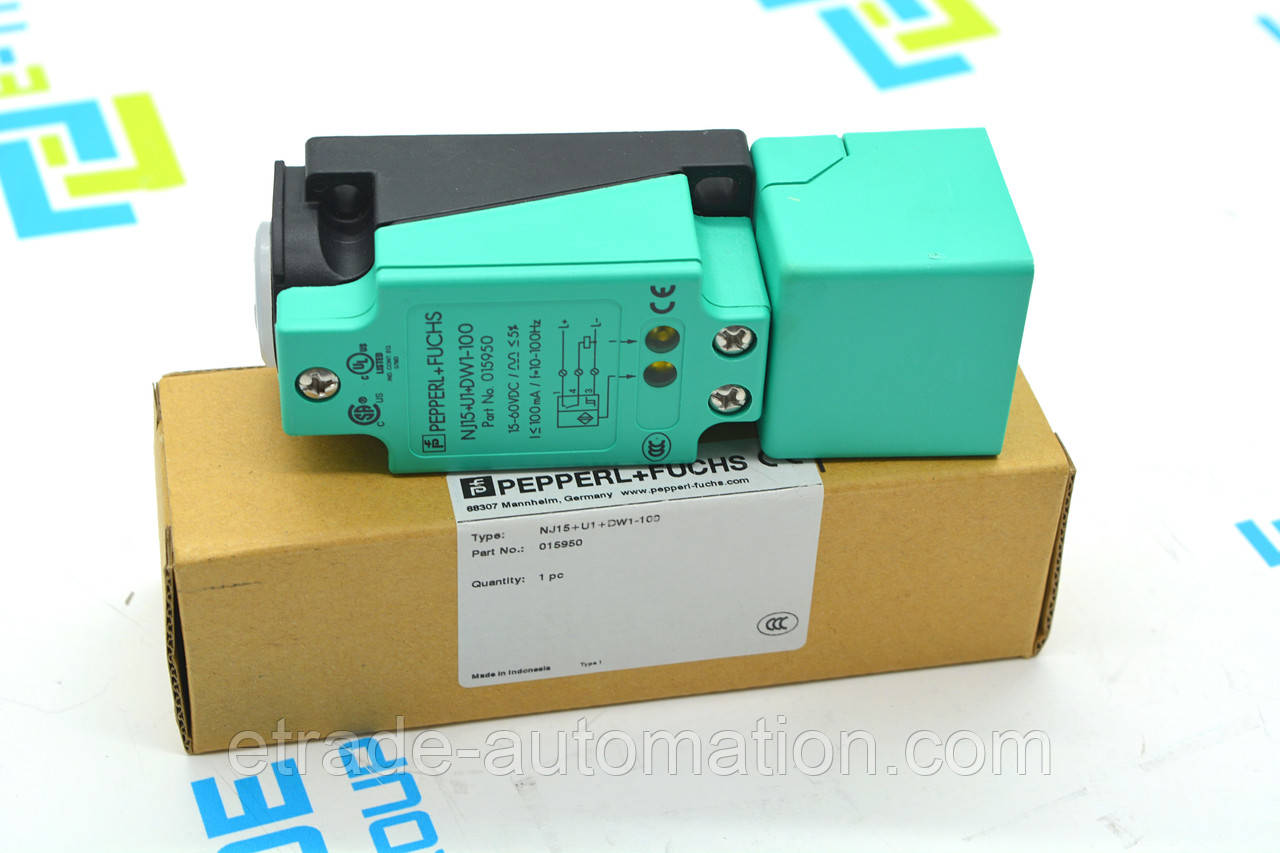 Індуктивний монітор PEPPERL+FUCHS NJ15+U1+DW1-100