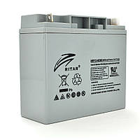 Аккумуляторная батарея AGM RITAR HR12-60W , Gray Case, 12V 17.0 Ah ( 181 х 77 х 167 (167 ) 4.80 kg Q4