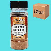 Ящик cпеции для гриля и барбекю GRILL AND BBQ SPICES, страна Иордания, 50гр. (в ящике 12 шт.)