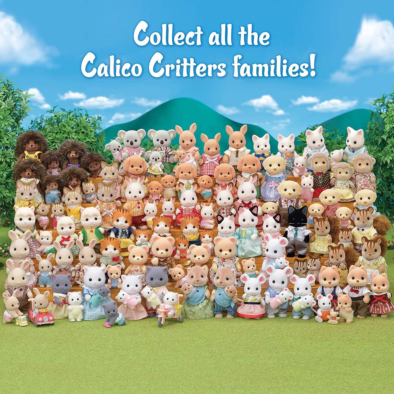 CalicoCritters SylvanianFamilies Marshmallow Mouse Family Семейство зефирных мышей CC1802 - фото 4 - id-p1649069280