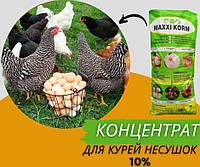 Концентрат 10% для кур-несушек 25 кг