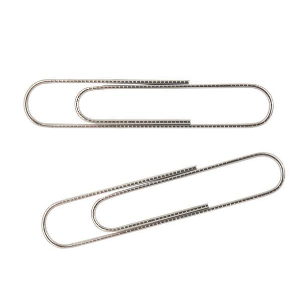 Скріпки нікельовані, 78 мм, 50 шт. Картонне паковання."Axent"Delta" 4116