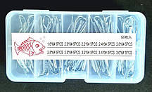 Набір тюльпанів (наконечників для вудилища) розміри 1,8 * 6 - 3,6 * 6, 50 шт.