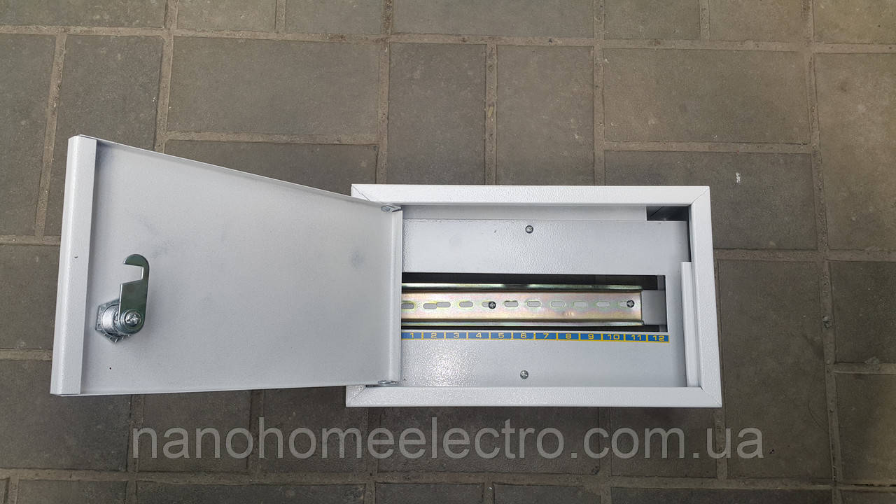 Металлический шкаф на 15 автоматов внутренней установки - фото 2 - id-p1649084790