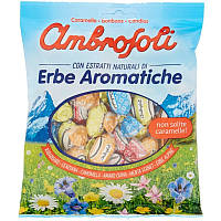 Леденцы Ambrofoli Ebde Aromatiche Ароматные травы 150g