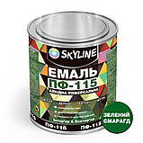 Емаль термостійка для радіаторів акрилова глянцева SkyLine, 0.75 л, фото 8