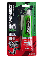 Автогерметик червоний, 350 °C, 85 г, "Winso"