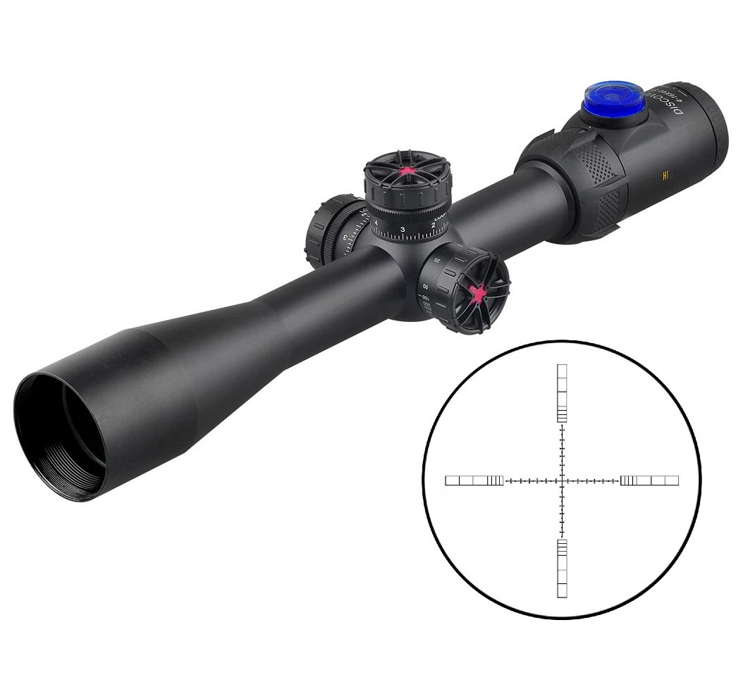 Оптичний приціл Discovery Optics HI 4-16x44 SFP (30 мм, без підсвічування)