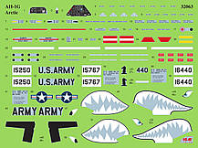 AH-1G "Arctic Cobra". Збірна модель вертольота у масштабі 1/32. ICM 32063, фото 2