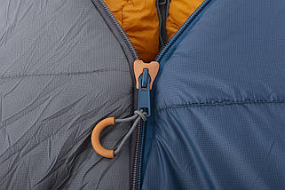 Спальний мішок-кокон Pinguin Topas CCS (-1/-7-25°C) 195 см, Left Zip, Grey, фото 6