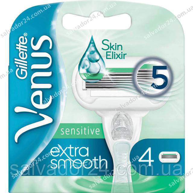 Gillette Venus 4 шт. в упаковці змінні жіночі касети для гоління Німеччина