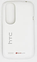 Крышка задняя белая HTC Desire X (T328e) с кнопками (74H02309-00M), Б/У