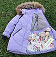 Стильна зимова куртка для дівчат, фото 6