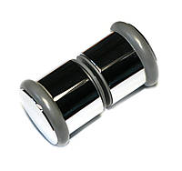 Ручка для скляних дверей душової кабіни і гідромасажних боксів ручки для душових кабін Rolli H07 хром 1 шт