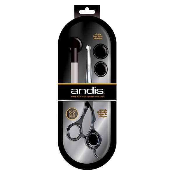 Вигнуті ножиці для грумінгу собак Andis Ball Tip Shear 6,5 (80685)