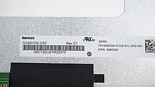 Матриця 14.0 N140HCE-G52 (1920*1080, 30pin(eDP, IPS), LED, SLIM(без дод. панелі), матова, роз'єм праворуч знизу, th=5.2mm) для