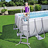 Каркасний басейн Bestway 56466, 549х274х122 см прямокутний з фільтром, для всієї родини, фото 8