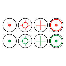 Коліматорний приціл Konus Konusight 1x35 Red/Green Dot, фото 6