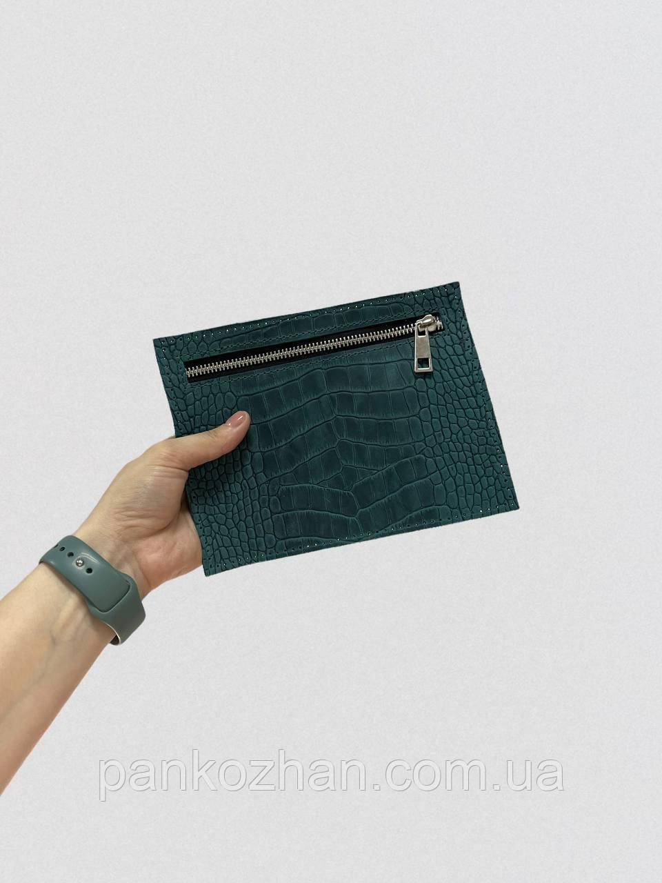 Кишеня з блискавкою для в'язаної сумки, 20х15, фото 1