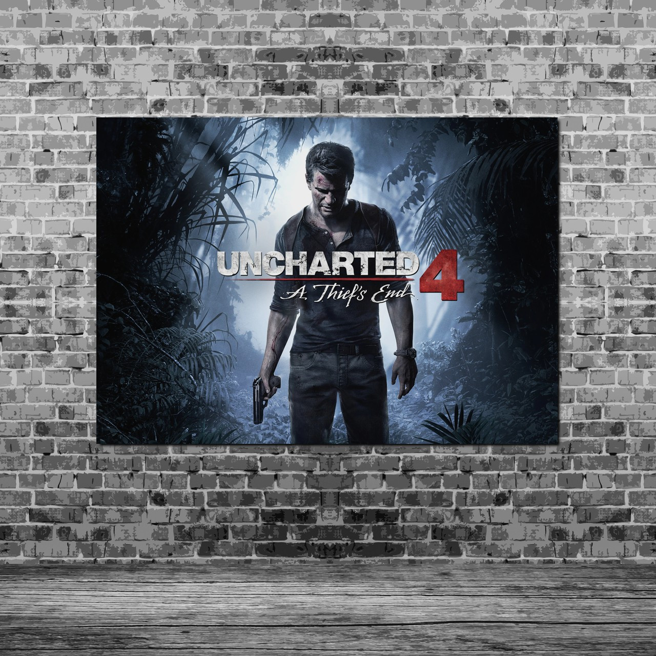 Плакат "Анчартед 4: Путь Вора, Uncharted 4, A Thief's End" (артикул ...