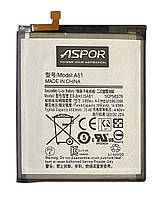 Акумулятор EB-BA515ABY для Samsung A515 Galaxy A51 3.85V, 4000 mAh Aspor