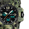 Skmei Camouflage: Армійські чоловічі годинники з водонепроникністю та підсвічуванням., фото 5