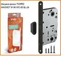 Защелка врезная Fuaro Magnet M96WC-50 BL-24 черная