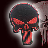 №64 Шеврон (патч) КАРАТЕЛЬ. Білий, фото 2